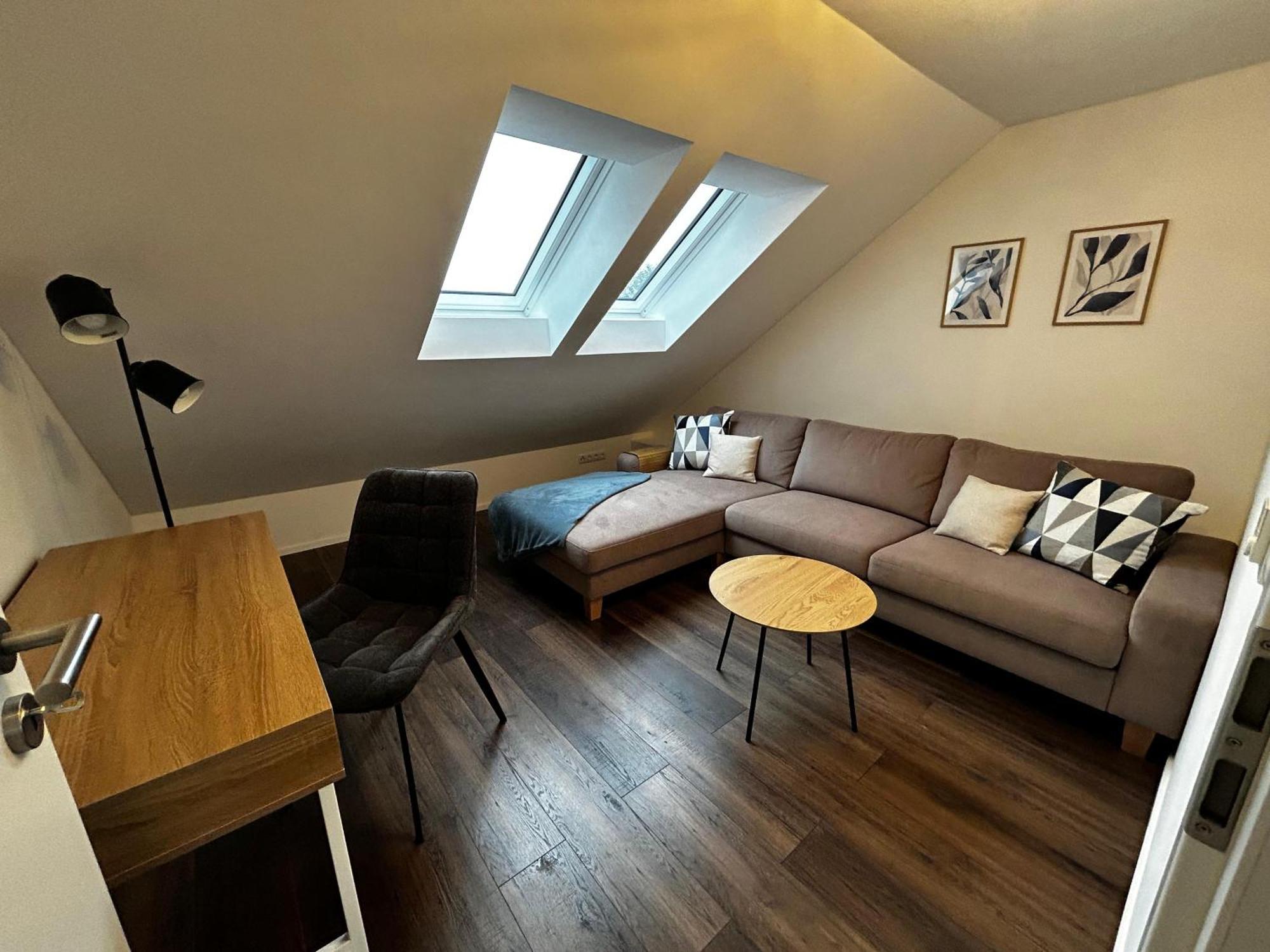 Moderne Ferienwohnung Fuer Familien Im Dachgeschoss Bosau Dış mekan fotoğraf