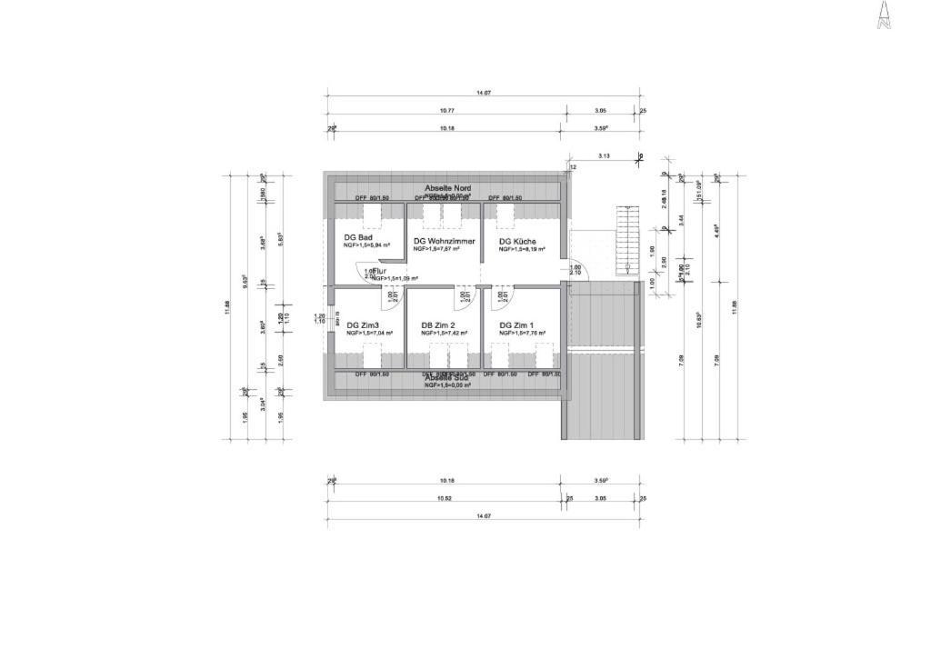 Moderne Ferienwohnung Fuer Familien Im Dachgeschoss Bosau Dış mekan fotoğraf